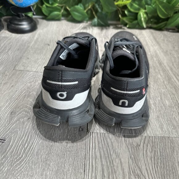 On Womens Cloud X Black White Running Shoes Sneakers Size 7 - Picture 6 of 11
